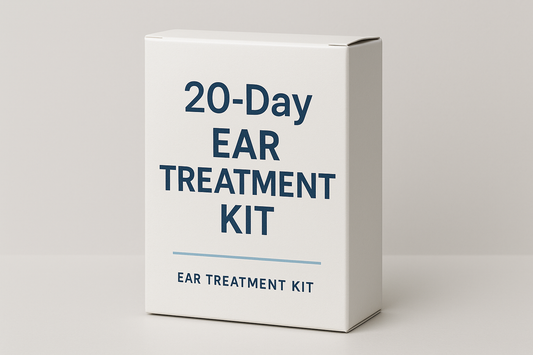 need a simple box with "20-Day Ear Treatment Kit" written on it